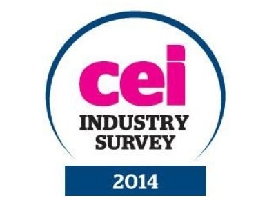 「2014 年 CEI 業界調查」標誌