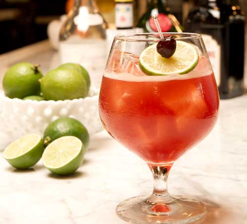 濱海灣金沙 Osteria Mozza 的 Amaro 酒吧 Singapore Sling 1913