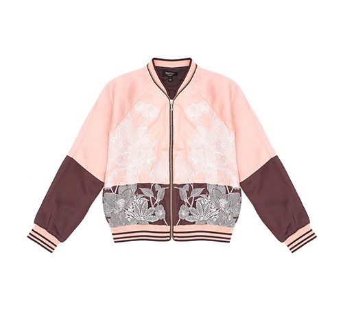 JUICY COUTURE Floral embroidery Jacket