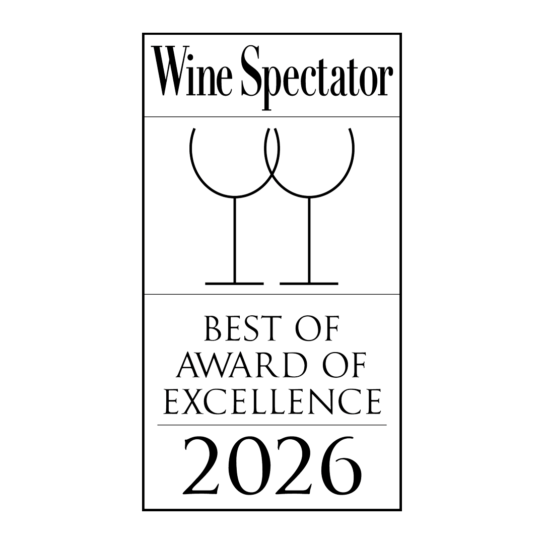 2024 – 2026 Wine Spectator Award：最佳卓越獎