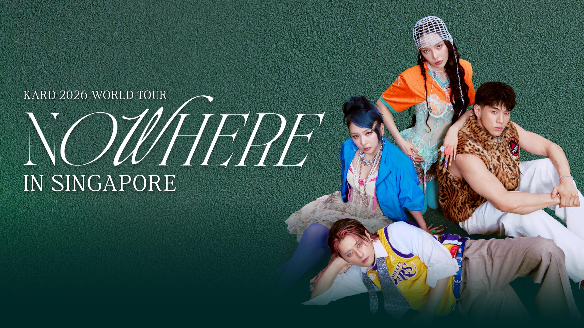 K-pop 團體 KARD 2026 World Tour ‘Now Here’ in Singapore 將於 2026 年 9 月 27 日在金沙劇院隆重登場