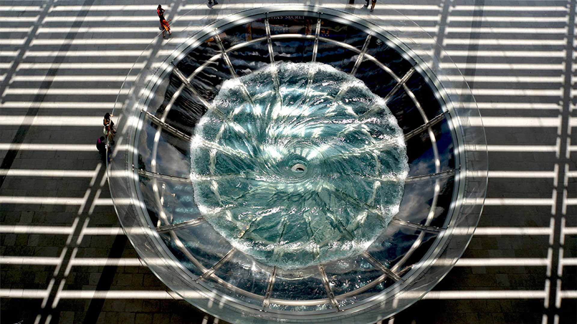 俯瞰濱海灣金沙的雨眼，這是新加坡的隱藏版 IG 打卡秘境