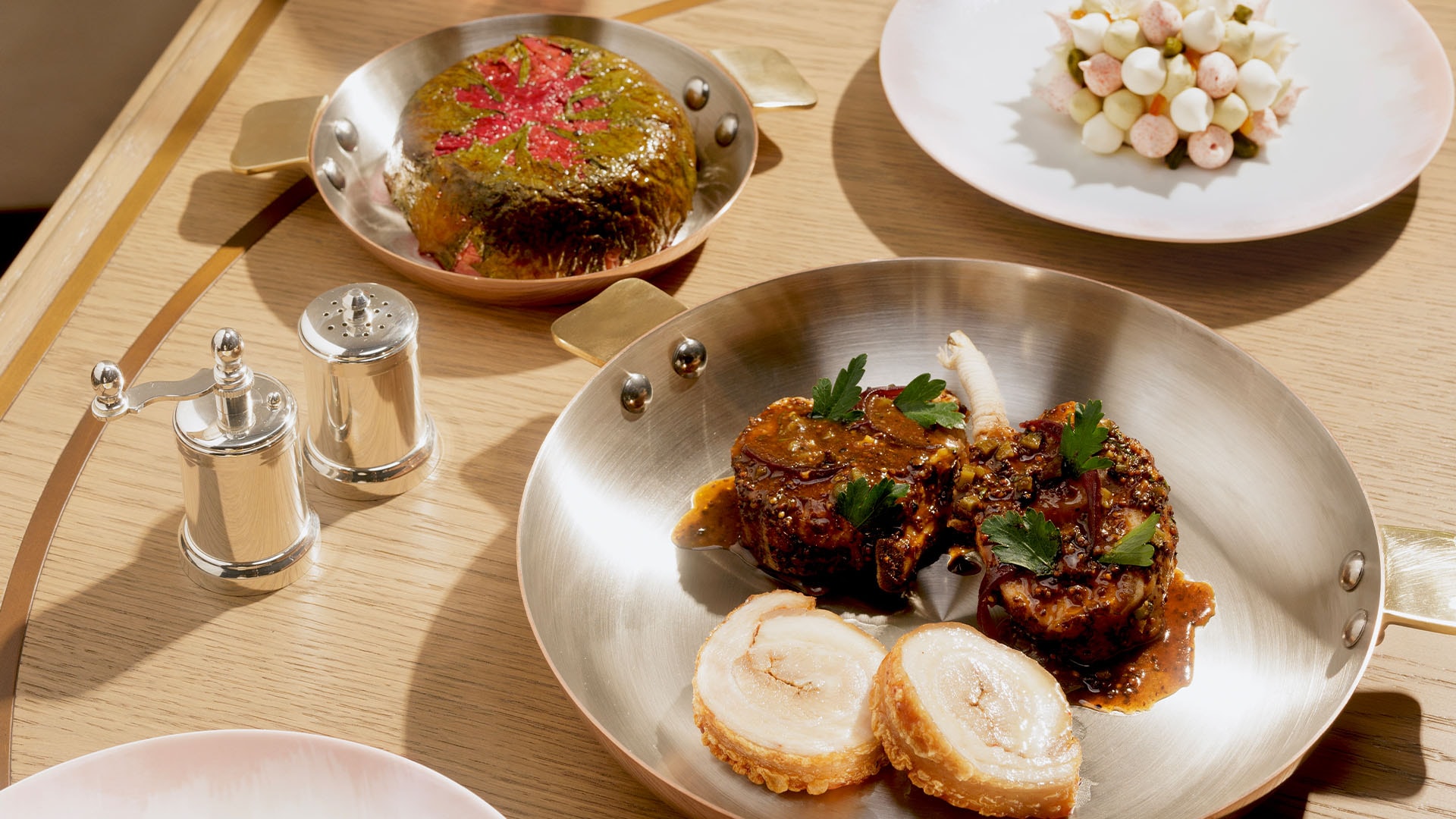 Maison Boulud 的精緻佳餚