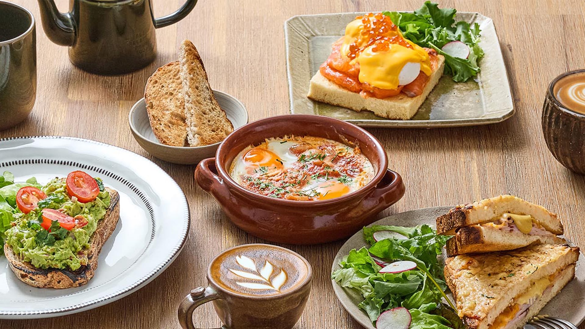 來自新加坡頂級早午餐咖啡廳之一 Café Nesuto 的早午餐吐司與三明治