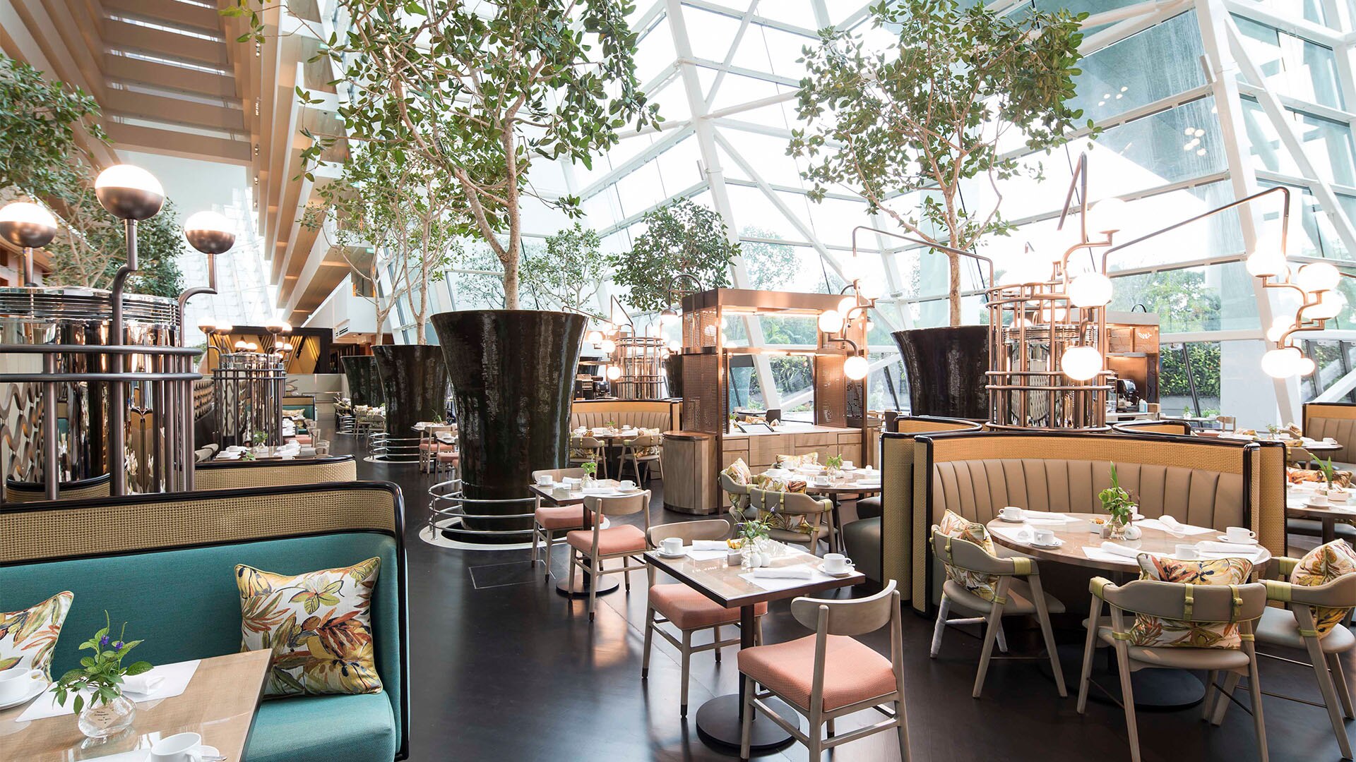 新加坡 RISE Restaurant 的早午餐自助餐