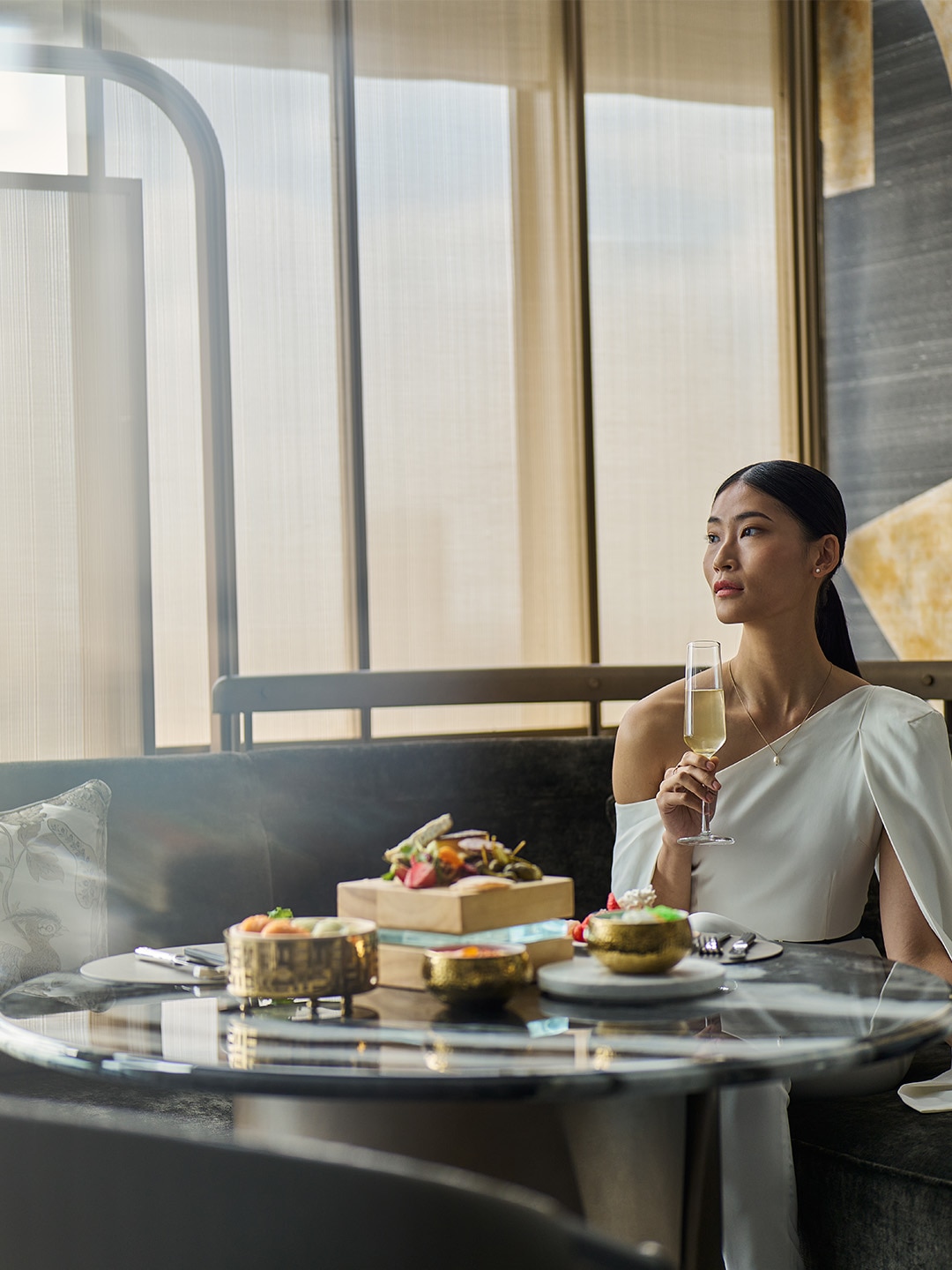 TWG 和其他咖啡廳的下午茶套餐，新加坡濱海灣金沙
