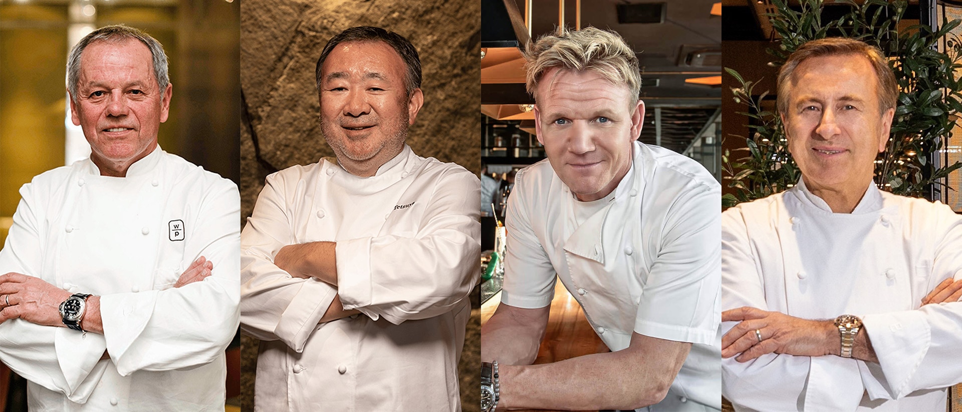 新加坡名廚餐廳：名廚 Wolfgang Puck、和久田哲也、Gordon Ramsay 及 Daniel Boulud 及其餐廳。