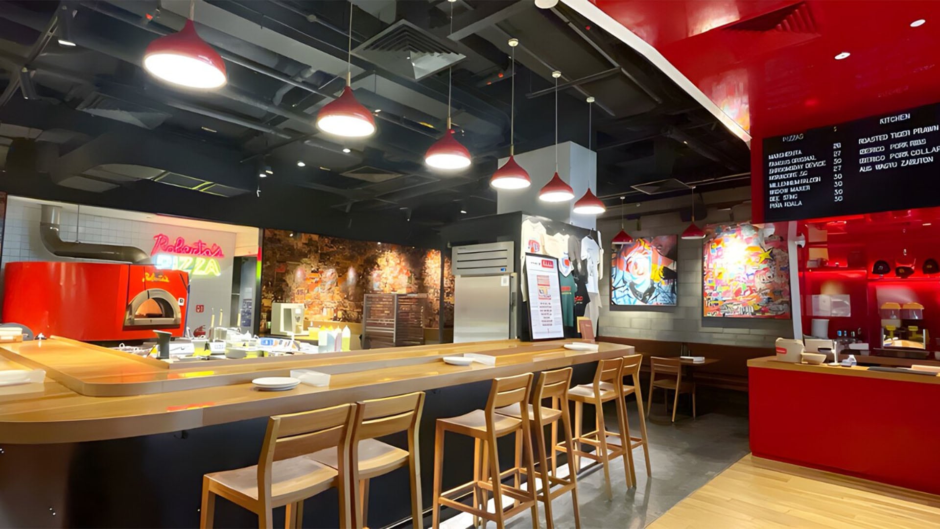 位於濱海灣金沙的義大利披薩餐廳 Roberta's Pizza 的質樸魅力
