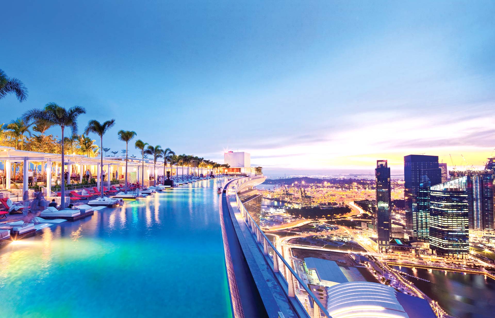 新加坡空中花園 - 金沙空中花園 - 無邊際泳池