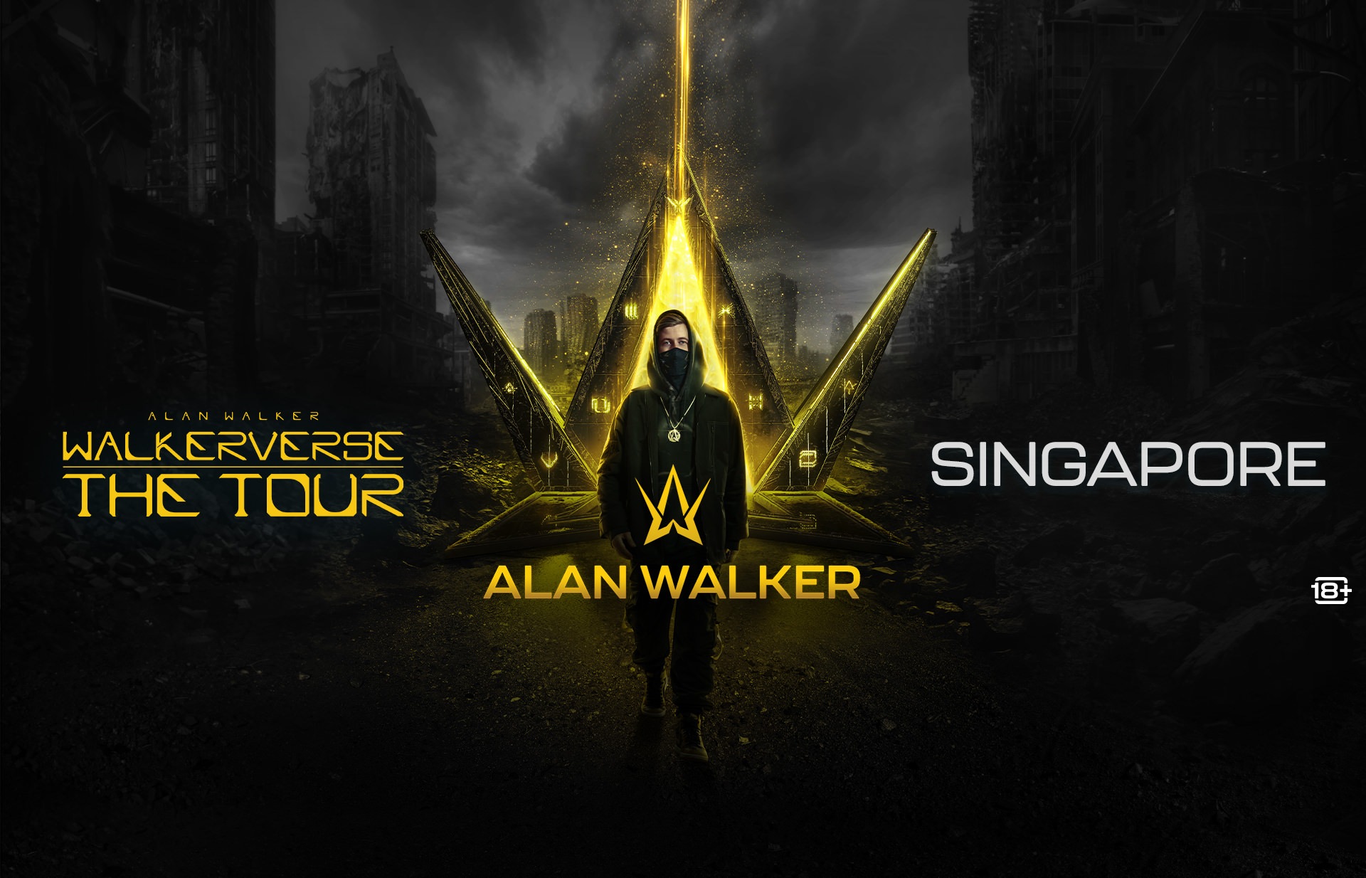 Alan Walker「WalkerVerse」巡演新加坡站（R18 評級）[RATING: R18]