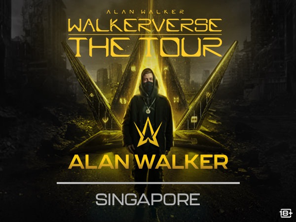 Alan Walker「WalkerVerse」巡演新加坡站(R18 評級)