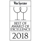 「Wine Spectator’s 2018」- 最佳卓越獎
