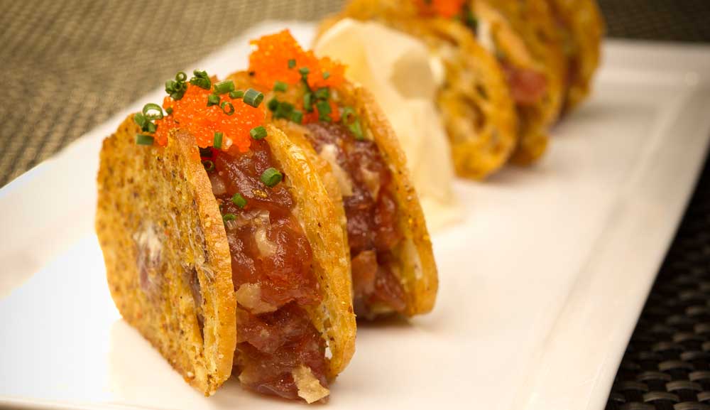 cut 酒吧酒廊- 金枪鱼塔塔