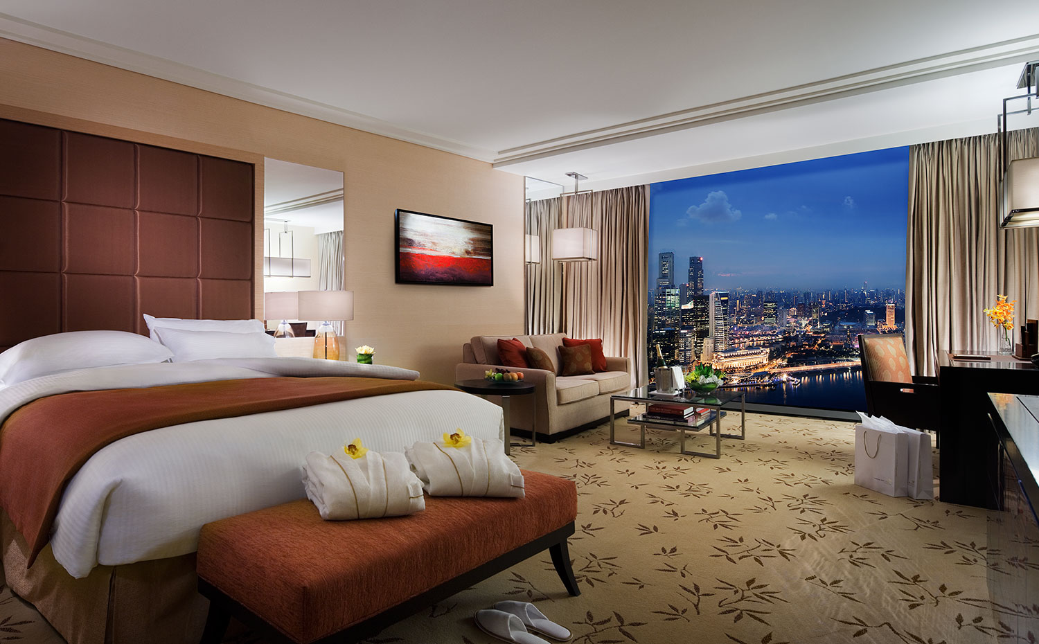 Hotel Room at Marina Bay Sands
