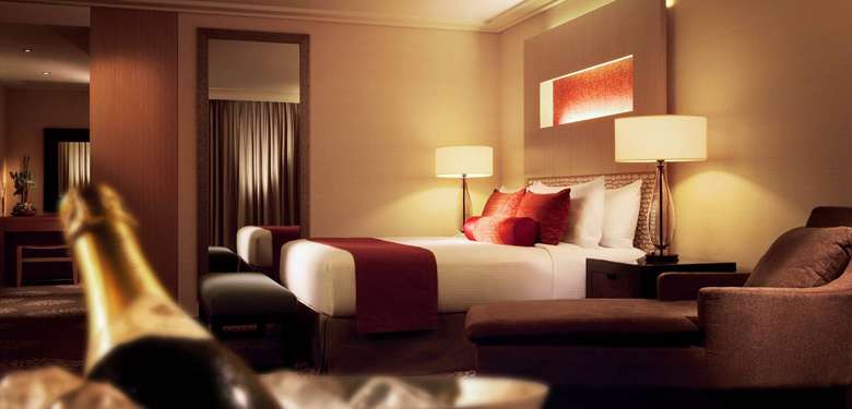 Romantic suite at Marina Bay Sands Hotel