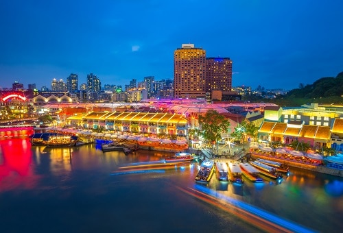 新加坡克拉碼頭 新加坡旅游景點 - 新加坡克拉碼頭