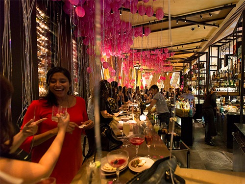 After-hour party at Adrift Marina Bay Sands