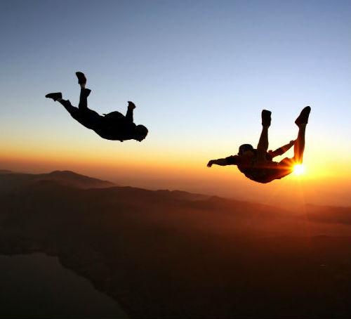 Skydiving