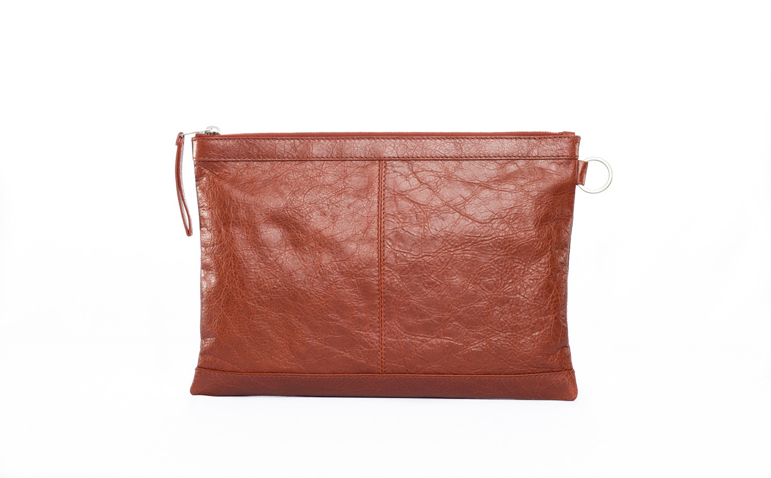 巴黎世家 (Balenciaga)：胭脂紅色經典中型手拿包