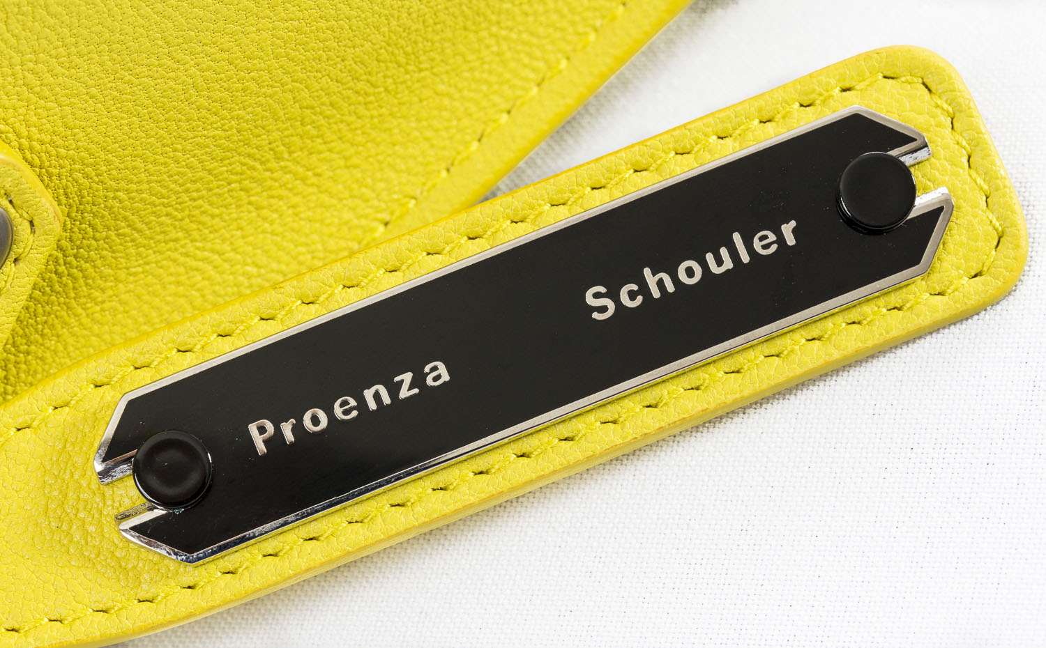 Proenza Schouler：PS1 黃色迷你斜揹手袋