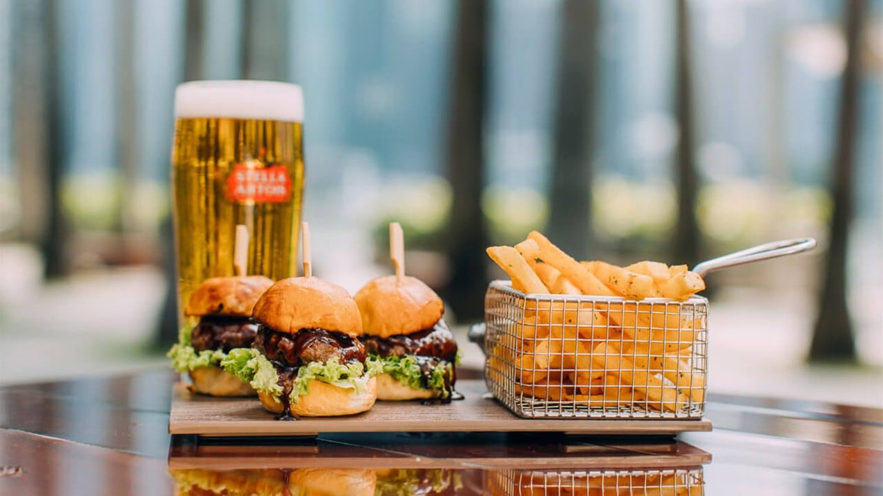 Beer and bites at Dallas, a popular supper spot after visiting top nightclubs in Singapore