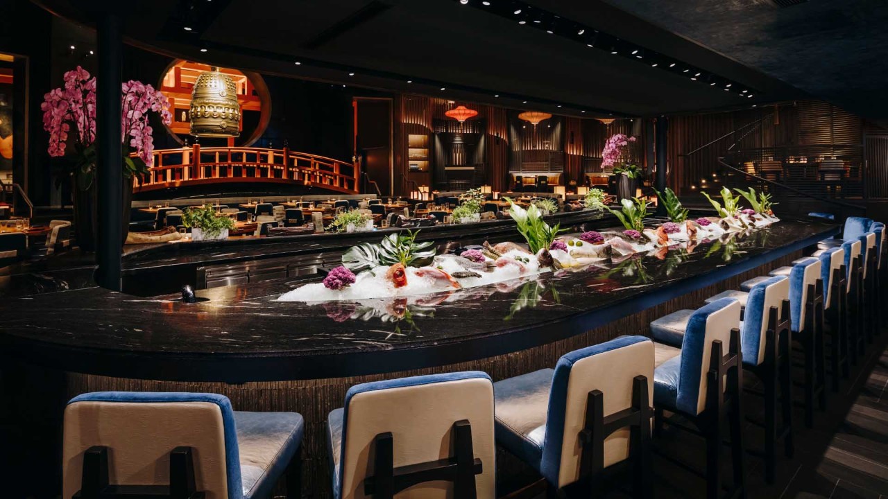 Omakase bar dining area at KOMA Singapore