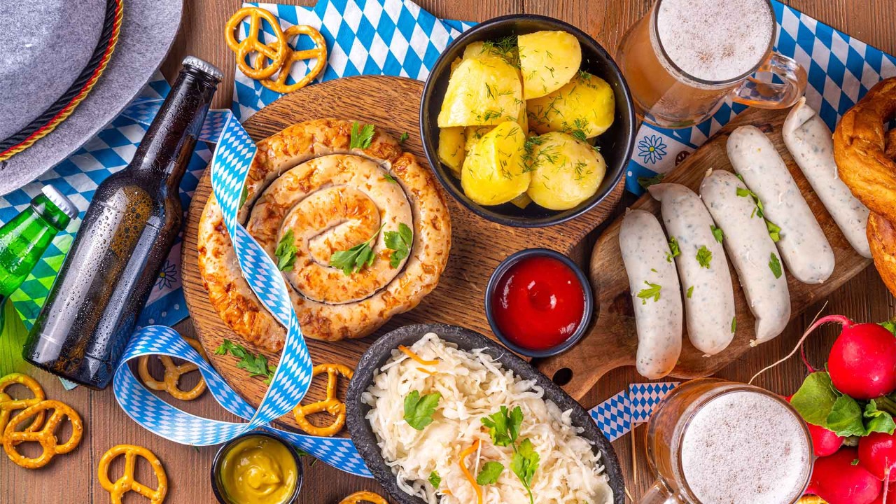 Bavarian cuisine for Oktoberfest 2024 in Singapore