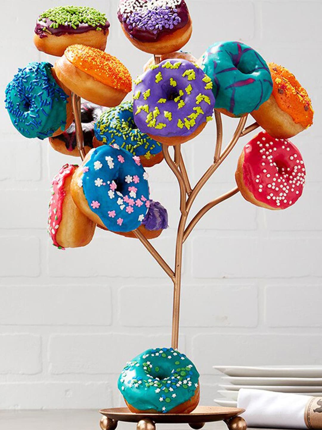 Colorful doughnut tree from Yardbird