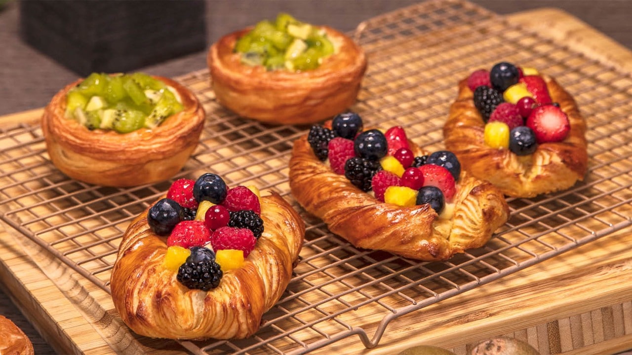 Pastries from Origin + Bloom
