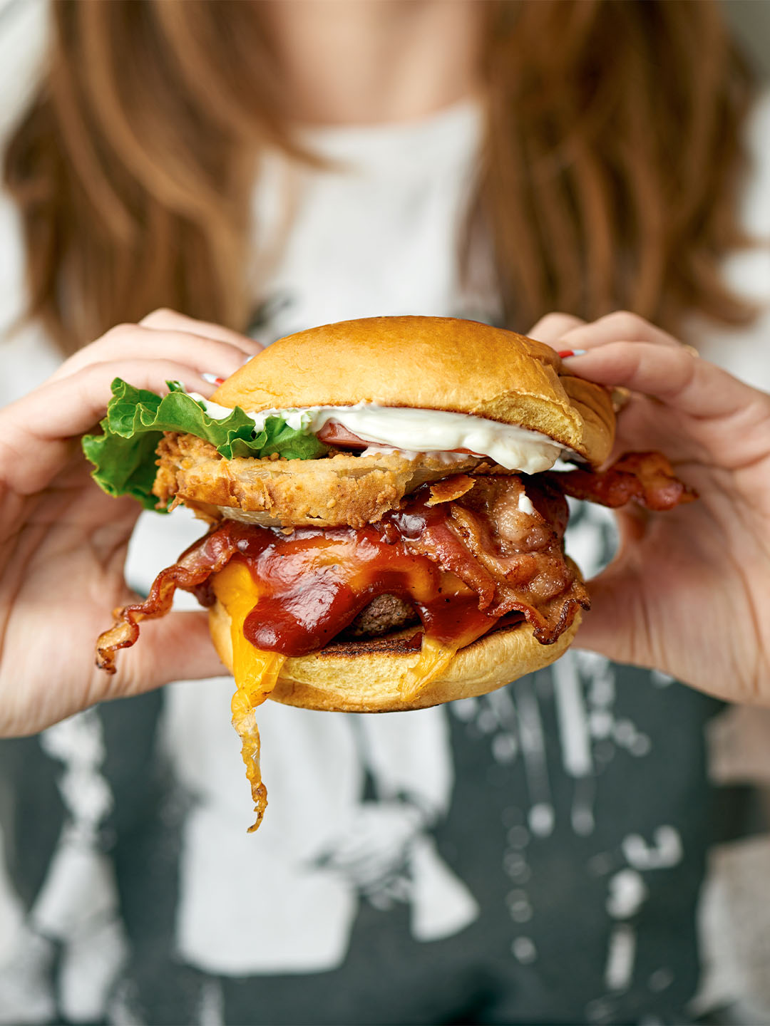 Burger from Black Tap