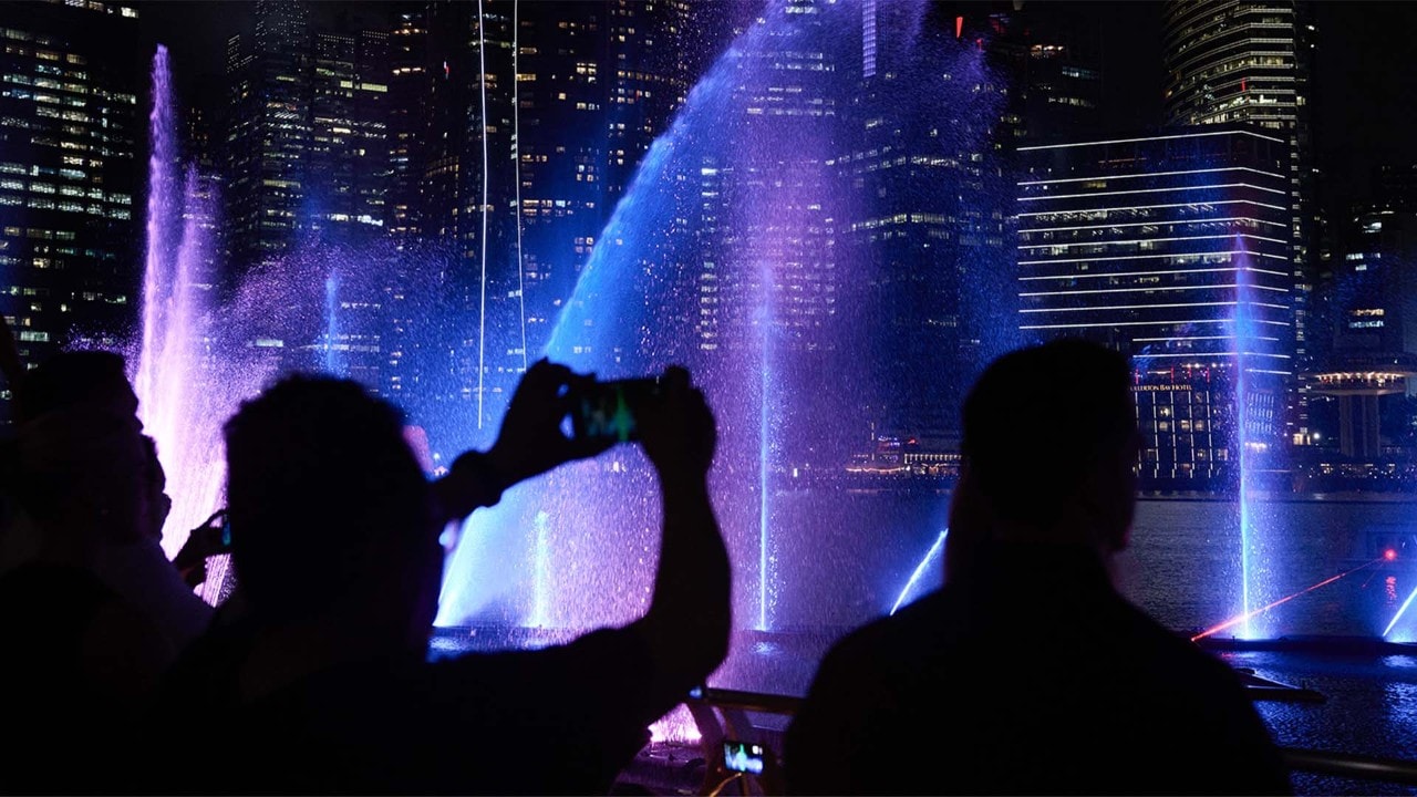 Spectra, a light and water show