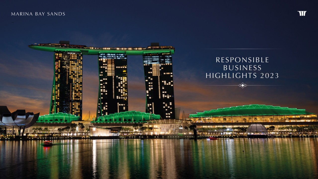 Sustainability report by Marina Bay Sands